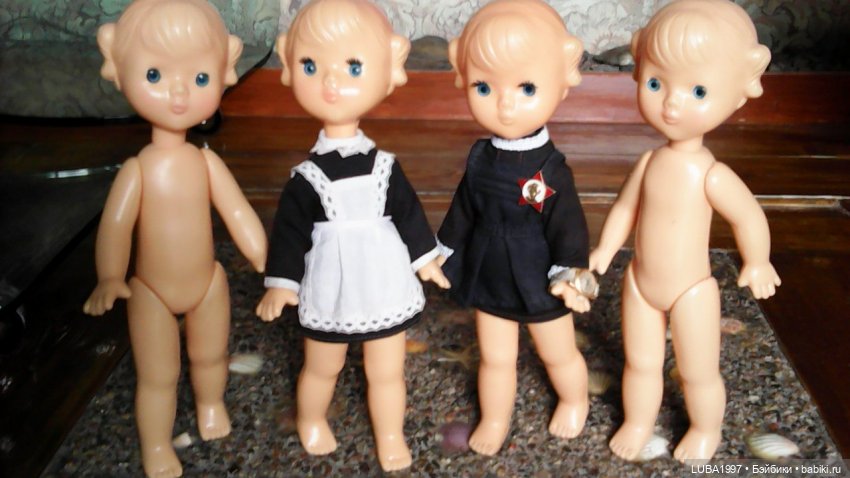 Куклы СССР: Фабрика игрушек " Кзыл-Ту" , Алма-Ата, Казахстан