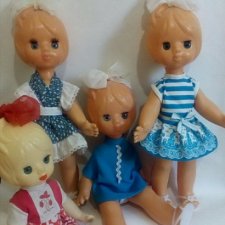 Куклы СССР: Фабрика игрушек " Кзыл-Ту" , Алма-Ата, Казахстан.