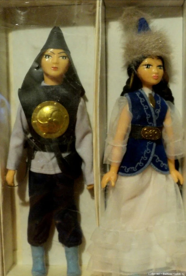 Куклы СССР: Фабрика игрушек " Кзыл-Ту" , Алма-Ата, Казахстан