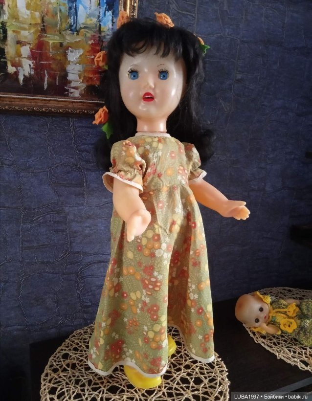 Советские куклы. Саратовская фабрика игрушек