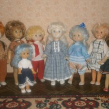 Советские куклы. Саратовская фабрика игрушек