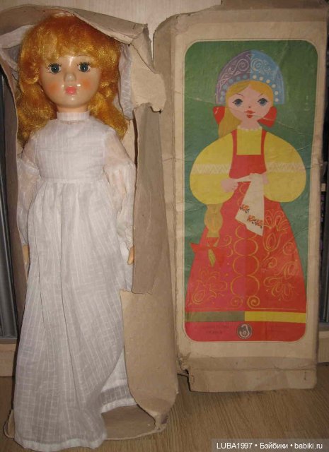 Куклы СССР: Загорская фабрика игрушек