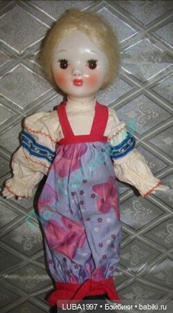 Куклы СССР: Загорская фабрика игрушек