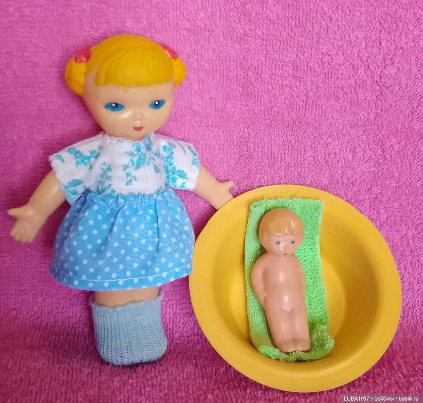 Куклы СССР. Охтинский комбинат игрушек