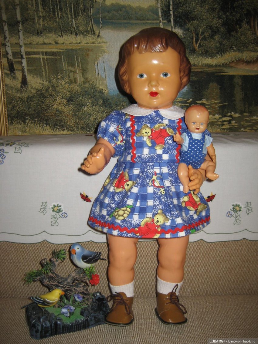 Куклы СССР. Охтинский комбинат игрушек