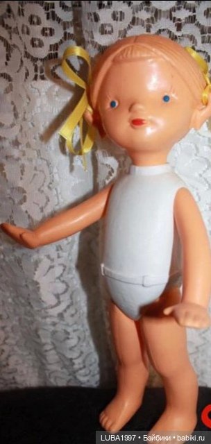 Куклы СССР. Охтинский комбинат игрушек