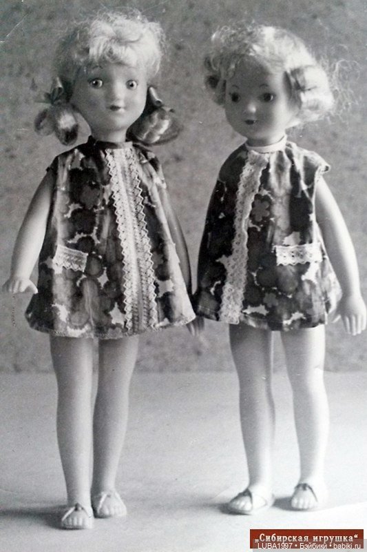 Куклы Ссср: Сибирская фабрика игрушек г.Красноярск