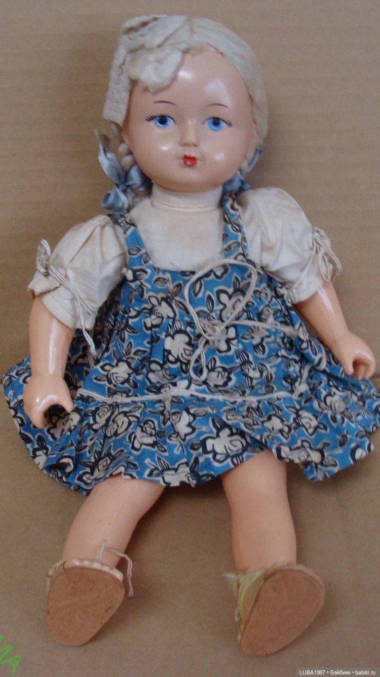 Куклы СССР: Московская фабрика игрушек "Звездочка"