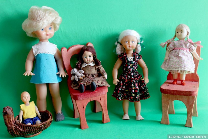 Куклы СССР: Московская фабрика игрушек "Звездочка"