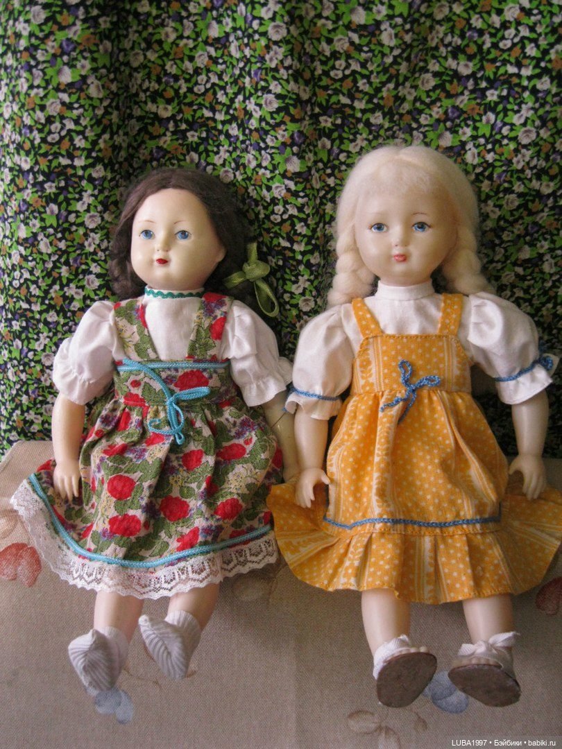 Куклы СССР: Московская фабрика игрушек "Звездочка"