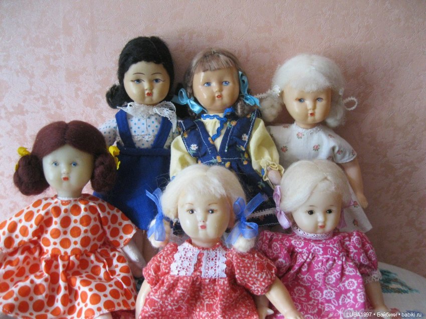 Куклы СССР: Московская фабрика игрушек "Звездочка"