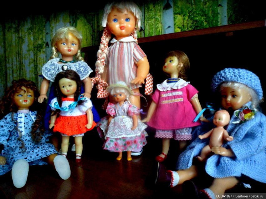 Куклы СССР: Московская фабрика игрушек "Звездочка"