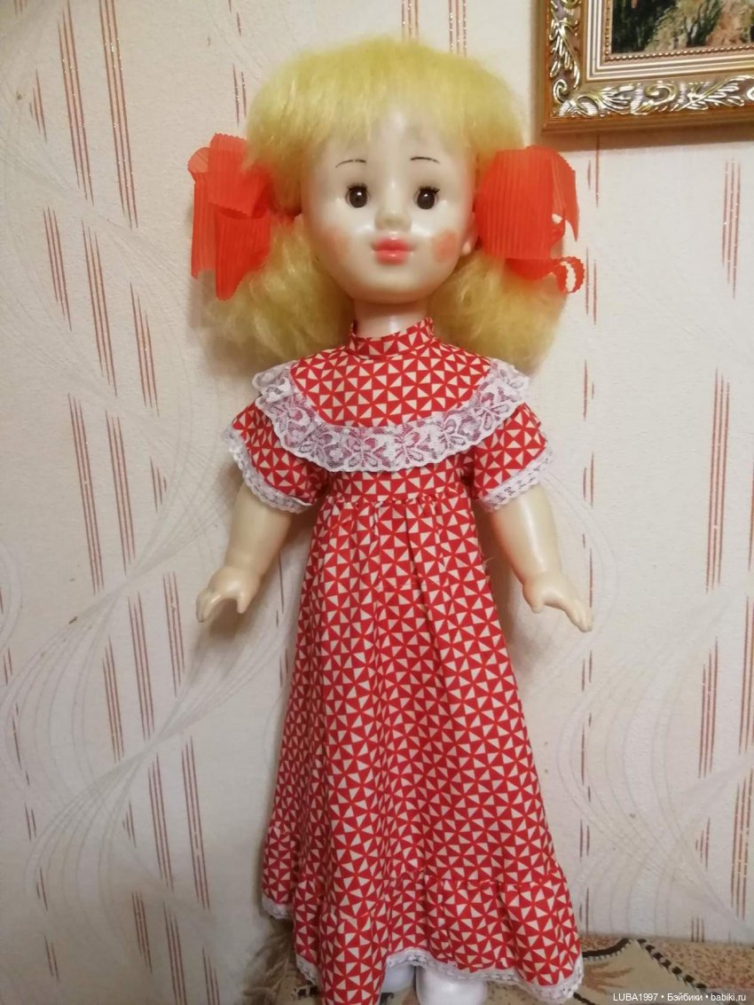 Куклы СССР: фабрика игрушек Пионер, город Новосибирск