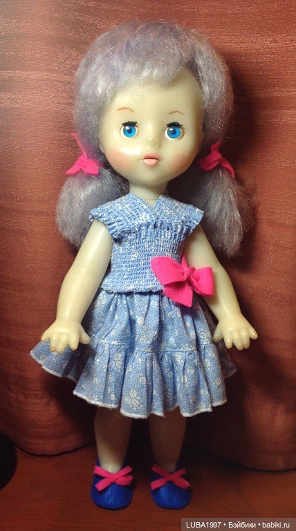 Куклы СССР: фабрика игрушек Пионер, город Новосибирск