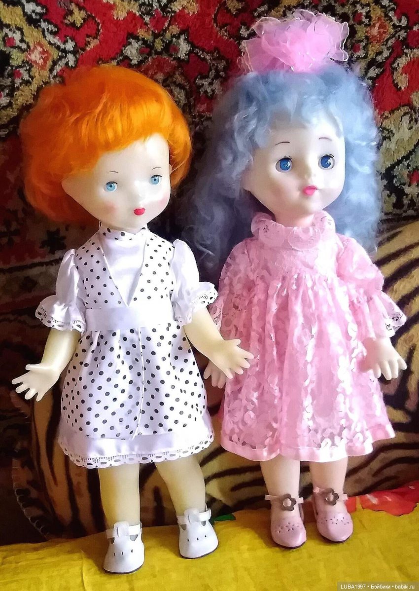 Куклы СССР: фабрика игрушек Пионер, город Новосибирск