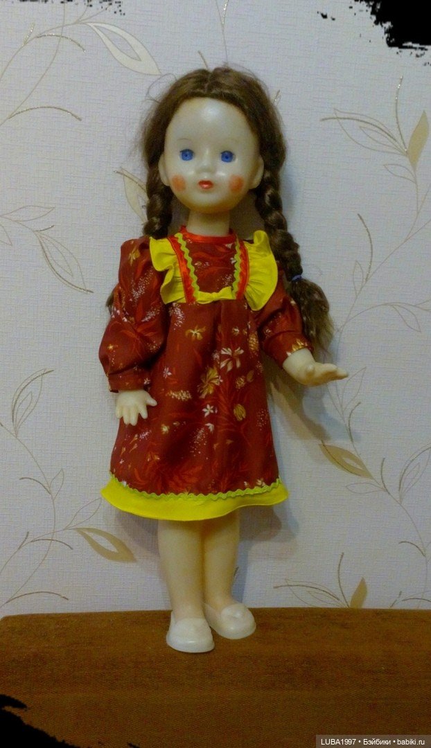 Куклы СССР: фабрика игрушек Пионер, город Новосибирск