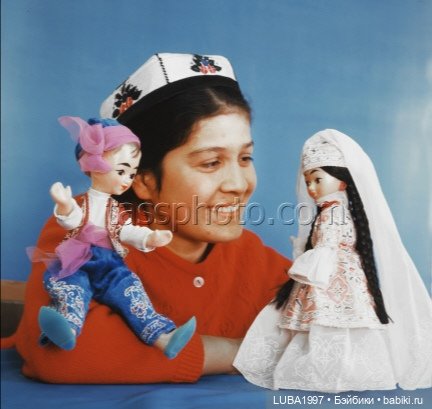 Куклы СССР: Ташигрушка. Узбекистан (фото 4)