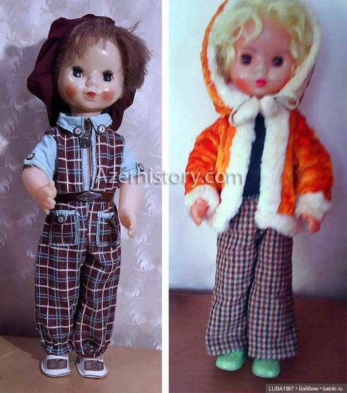 Куклы СССР: Бакинская фабрика игрушек. Азербайджан (фото 8)
