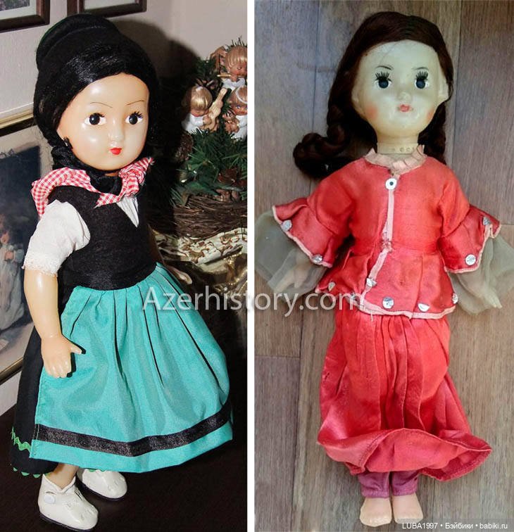 Куклы СССР: Бакинская фабрика игрушек. Азербайджан