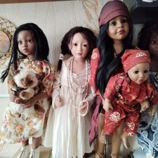 Моя полная коллекция кукол на сегодняшний день (25. 02.2023 год)