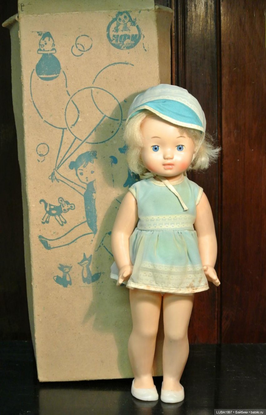 Куклы СССР : Нахабиновская фабрика игрушек город