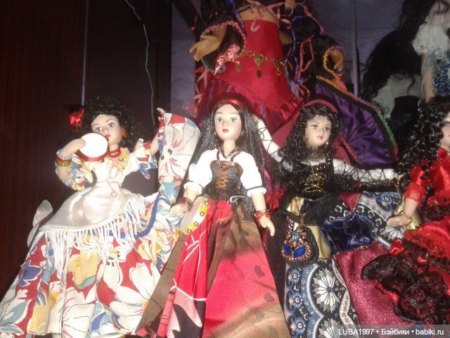 Мои цыганочки — Домашние коллекции кукол: фото собраний (фото 2)
