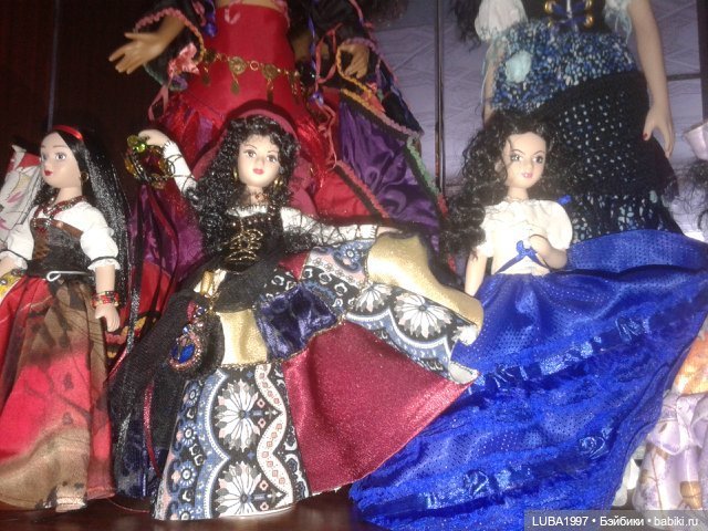 Мои цыганочки — Домашние коллекции кукол: фото собраний (фото 3)
