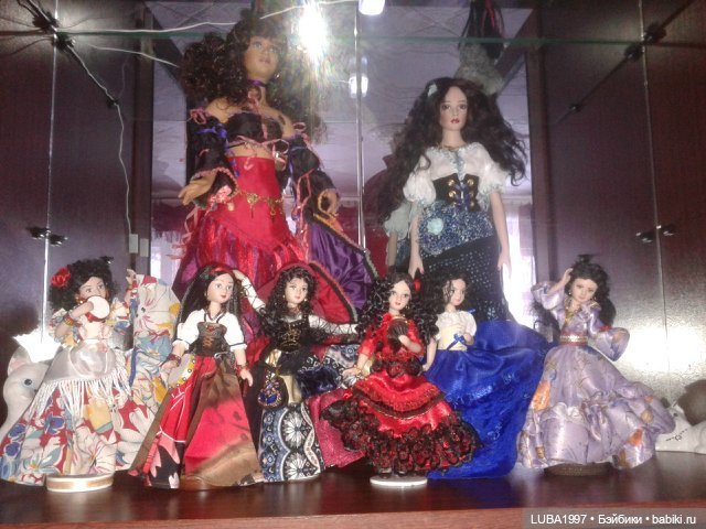 Мои цыганочки — Домашние коллекции кукол: фото собраний