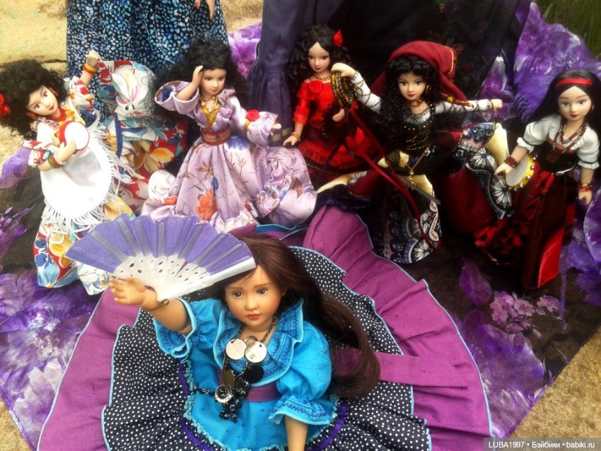 Мои цыганочки — Домашние коллекции кукол: фото собраний