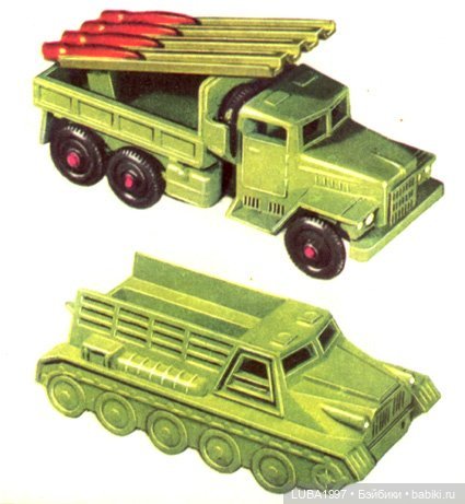 Тульский патронный завод (ТПЗ). Серия игрушек "Военная техника" (фото 5)