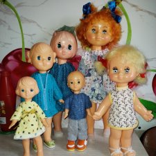 Мечты сбываются, мои куклы фабрики Кызыл Ту Алма-Ата