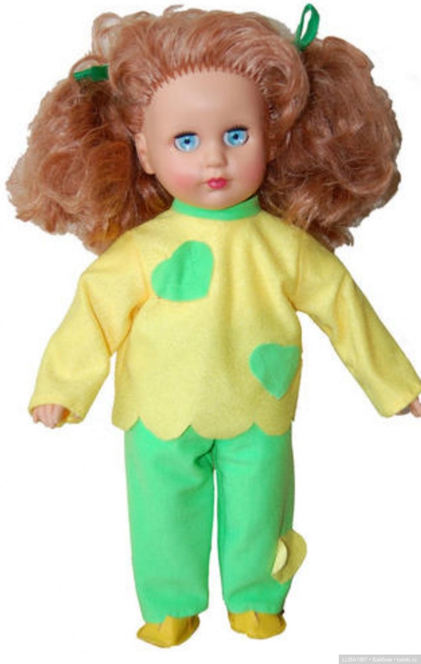 Пензенская фабрика игрушек. Каталог мягконабивная кукла (фото 4)