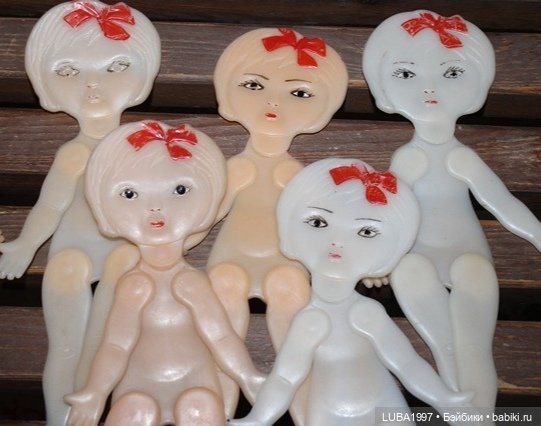 Плоские куклы времен Ссср