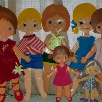 Плоские куклы времен Ссср