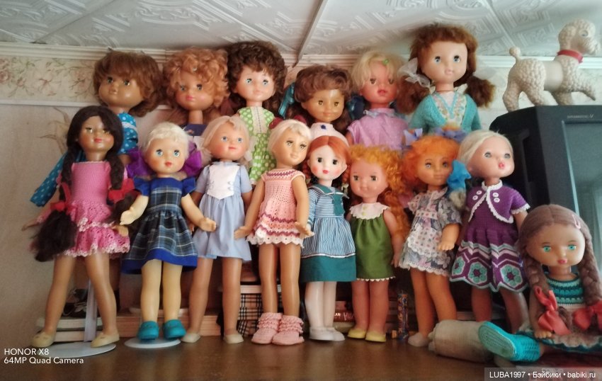 Моя часть коллекции советских кукол, часть 4