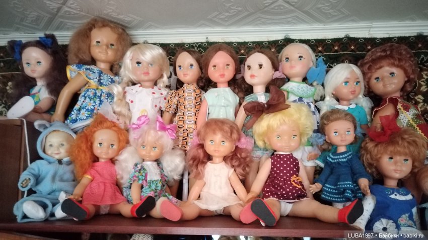 Моя коллекция советских кукол, заключительная 5 часть
