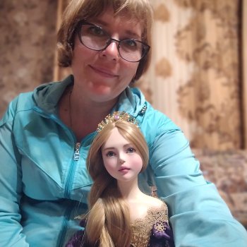 Моя коллекция авторских кукол Елены Юнссон