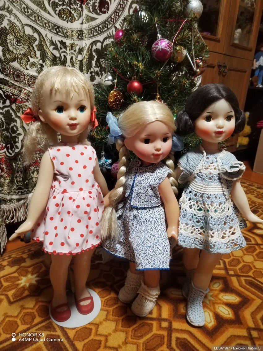 Мои куклы фабрик ссср Ленигрушка, 8 марта (фото 4)