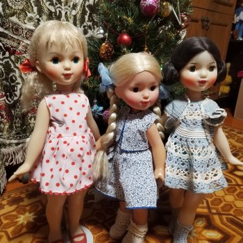 Мои куклы фабрик ссср Ленигрушка, 8 марта