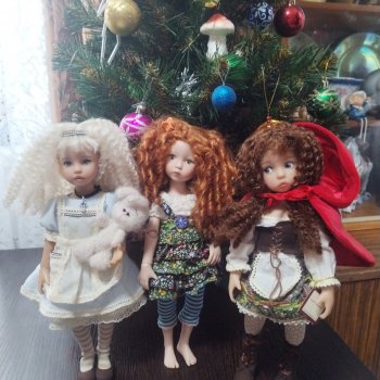 Мои девочки авторов Dianna Effner для Ashton Drake Galleries