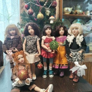 Мои куклы  молд Piper Helen Kish коллекции Chrysalis.