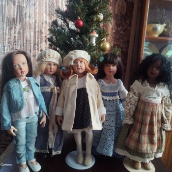 Продолжение: моя коллекция кукол Хелен Киш, более ранние куклы, часть 3