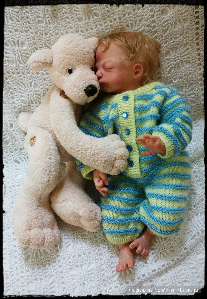 Андрюша - малыш реборн из мастерской GAYA