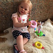 Кукла реборн Анютка