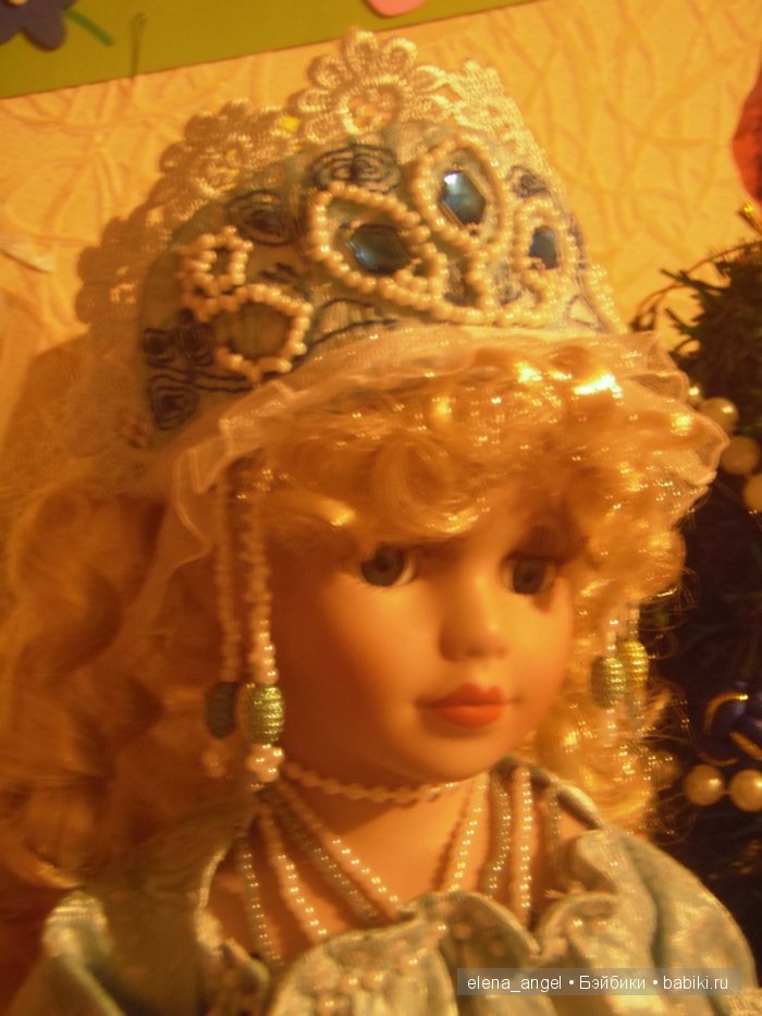 Вторая жизнь старой потрепанной фарфоровой куклы (фото 4)