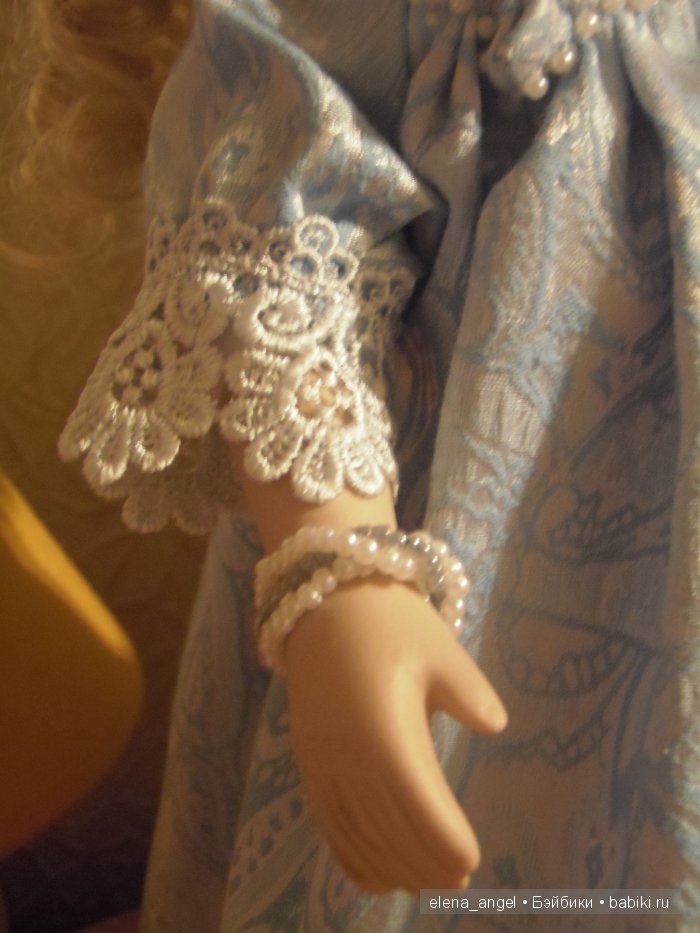 Вторая жизнь старой потрепанной фарфоровой куклы (фото 6)