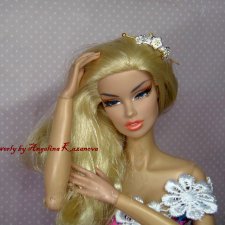 Украшения для волос "Весна" для кукол ростом 12"