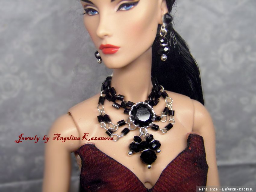 Новый комплект украшений для кукол 1/6 (фото 5)