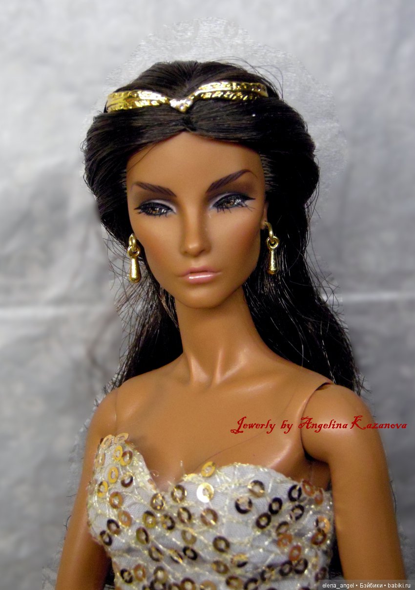 Немного новых украшений для волос для кукол 1/6 (фото 9)