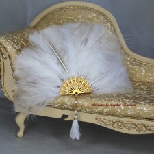 Веер "Лебединое озеро" для кукол Fashion Royalty, Тоннер и других